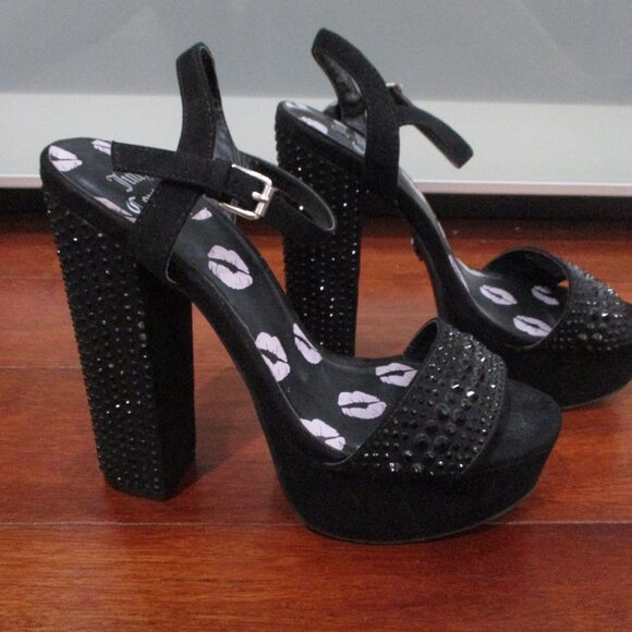 Juicy Couture Embellished Platform Sandals - Picture 3 of 8